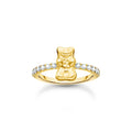 Ring with Gold HARIBO goldbear and zirconia |The Jewellery Boutique Australia