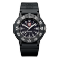 Luminox Original Navy SEAL 3001 Swiss Quartz watch with black strap and dial