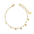 Essentials Flat Disc Anklet