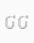 Cascada Open Double Hoop Stud Earrings | Zoe Olivia Jewellery Australia