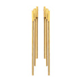 Aurelia Tiered Strand Stud Earrings in Gold