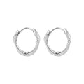 Muse Silver Twist Earrings