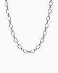 Muse Silver Large Intermittent Link Necklace