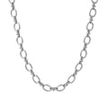 Muse Silver Large Intermittent Link Necklace