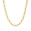 Muse Gold Large Intermittent Link Necklace