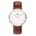 Daniel Wellington Classic 40 St Mawes Silver & White Watch