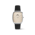 Daniel Wellington Marlon Sheffield Linen Silver Watch