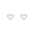 Mirelle Heart Earring Rose Gold