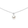Daniel Wellington Pearl Necklace Silver | The Jewellery Boutique