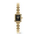 Daniel Wellington Quadro Mini Arch 3-link Onyx Sunray Gold