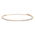 Classic Tennis Bracelet Rose Gold