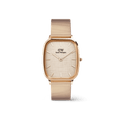 Daniel Wellington Marlon Wire Linen Rose Gold Watch