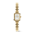 Daniel Wellington Quadro Mini Arch 3-link White Sunray Gold