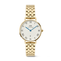Daniel Wellington Petite Roman Numerals Date 5-link Gold