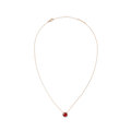 Audrey Necklace Red Agathe Rose Gold