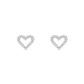 Mirelle Heart Earring Silver