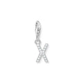 Charm pendant letter X silver | The Jewellery Boutique