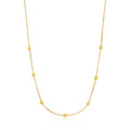 Ania Haie Modern Beaded Necklace - Gold