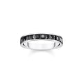 Heritage Black Stones Band Ring | The Jewellery Boutique