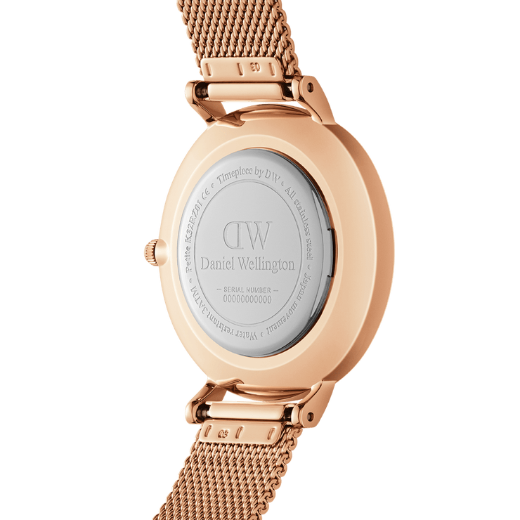 Daniel Wellington Petite 28 Melrose Rose Gold Mother of Pearl Watch