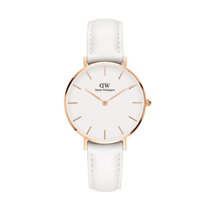 Daniel Wellington Petite 32 Bondi Rose Gold & White Watch