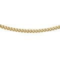 9K Yellow Gold 40 Diamond Cut Curb Chain 41cm