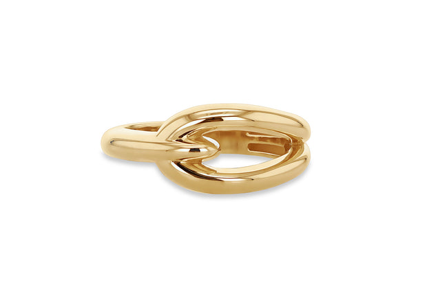 9K Yellow Gold Open Link Ring