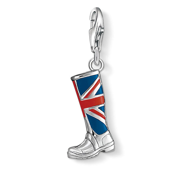 THOMAS SABO Charm Pendant London Boot with Union Jack