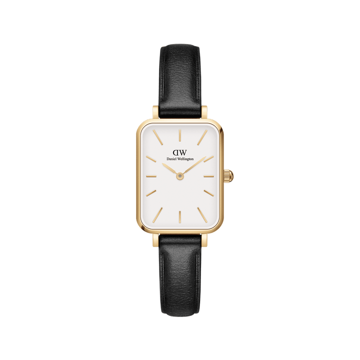 Daniel Wellington Quadro 20X26 Pressed Sheffield Gold & White Watch