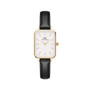 Daniel Wellington Quadro 20X26 Pressed Sheffield Gold & White Watch