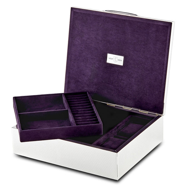 Wolf Silver Watch Jewelery and Legacy Box