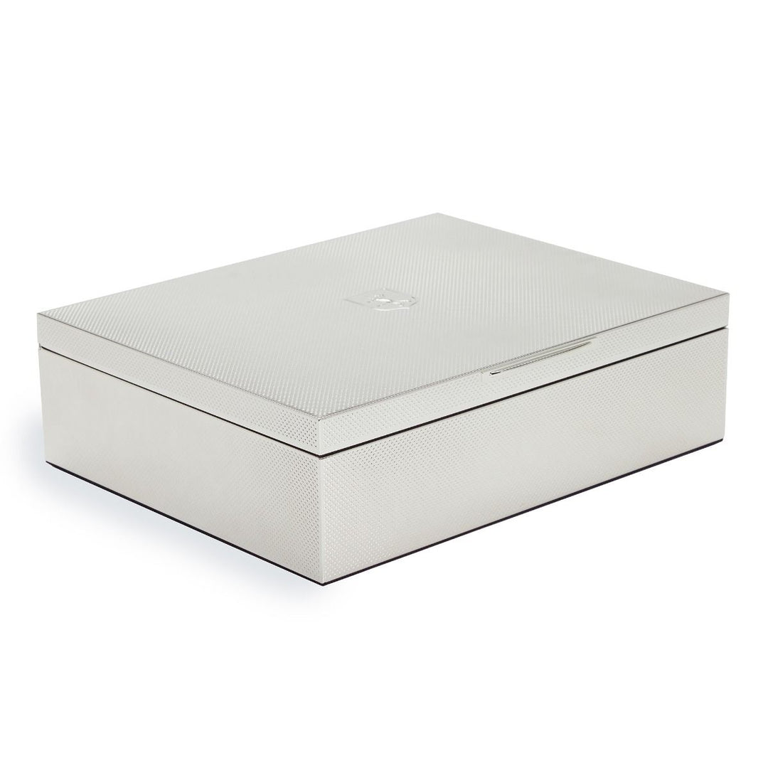 Wolf Silver Large Keepsake Box