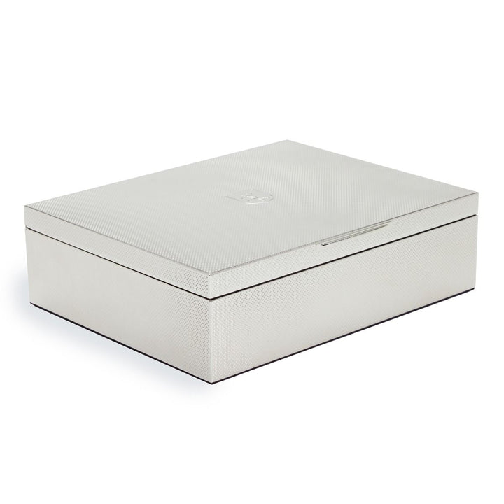 Wolf Silver Large Keepsake Box