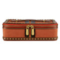 Ida Travel Zip Jewellery Case Orange