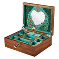 Ballet Musical Jewellery Box - Sleeping Beauty Walnut Wood