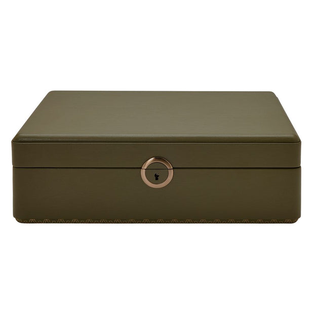 Earth 5 Piece Watch Box Olive