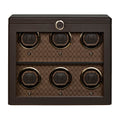 Earth 6 Piece Watch Winder in Coffee