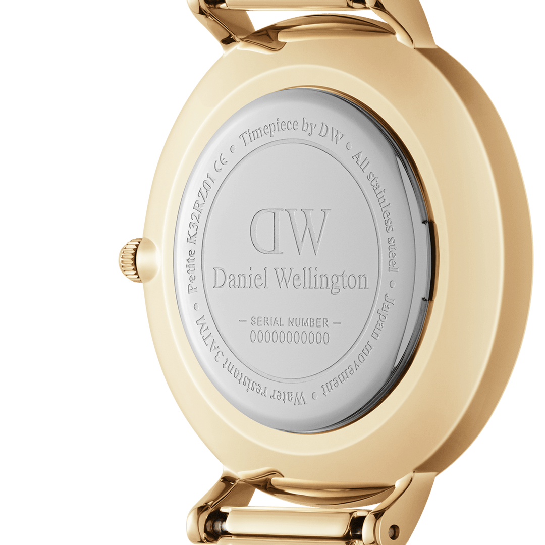 Daniel Wellington Petite 28 St Mawes Gold White Watch