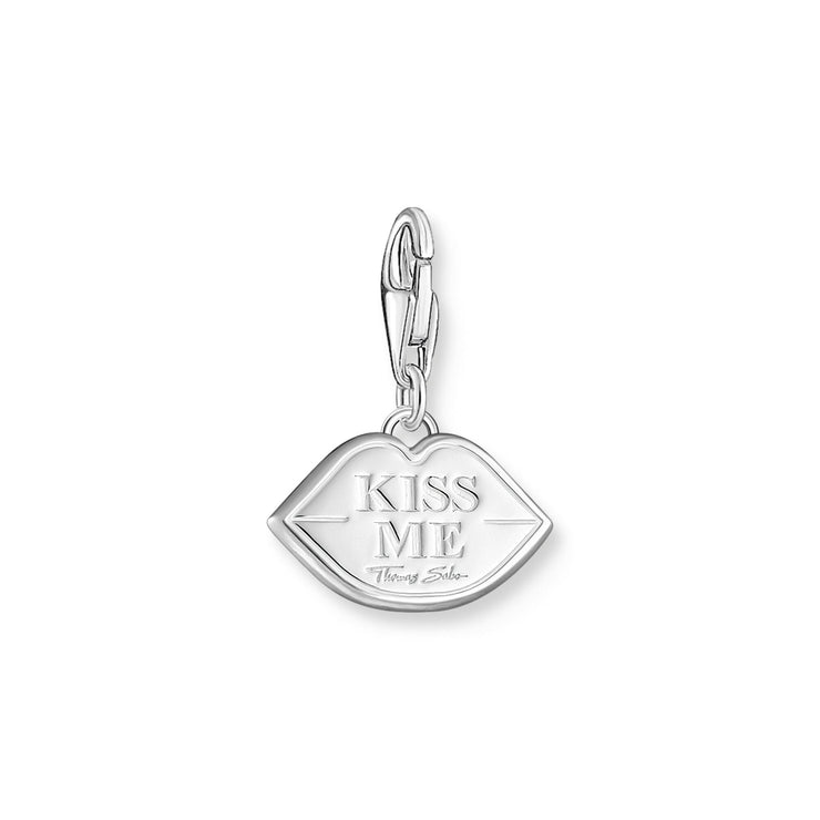 THOMAS SABO Red Pouting Lips Charm Pendant