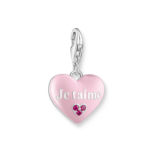 THOMAS SABO Charm Pendant Je T’Aime Heart