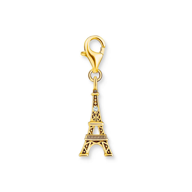 THOMAS SABO Eiffel Tower Charm Pendant Gold