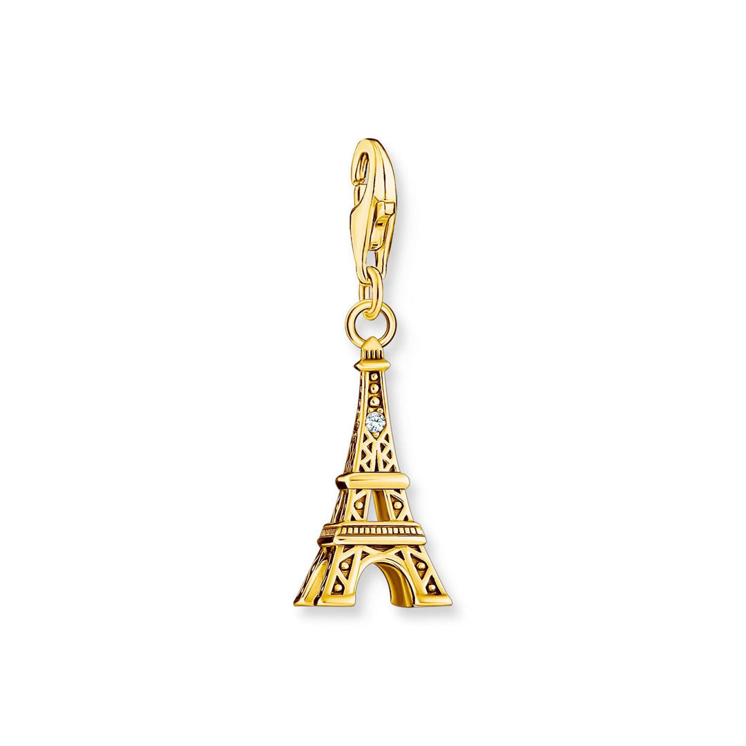 THOMAS SABO Eiffel Tower Charm Pendant Gold