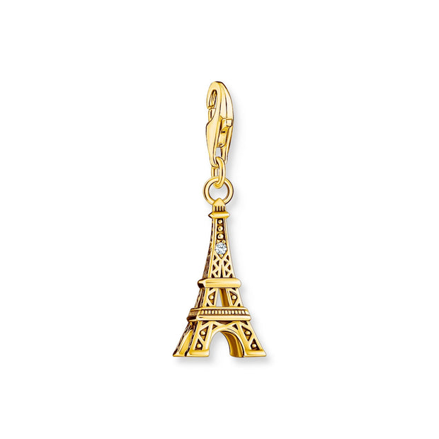 THOMAS SABO Eiffel Tower Charm Pendant Gold