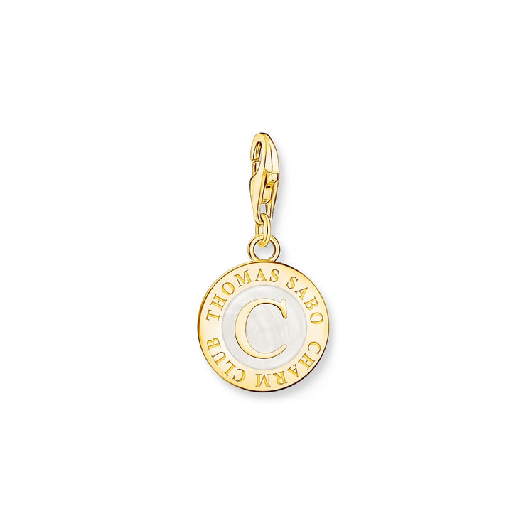 THOMAS SABO White & Gold Charmista Coin