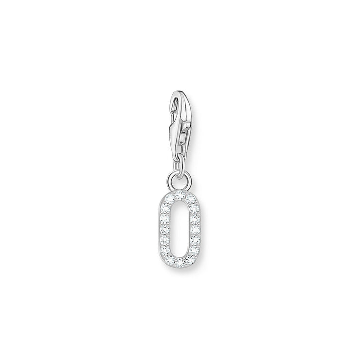 THOMAS SABO Number "0" Silver Charm