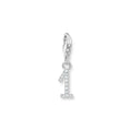 THOMAS SABO Number "1" Silver Charm