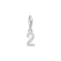THOMAS SABO Number "2" Silver Charm