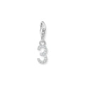 THOMAS SABO Number "3" Silver Charm