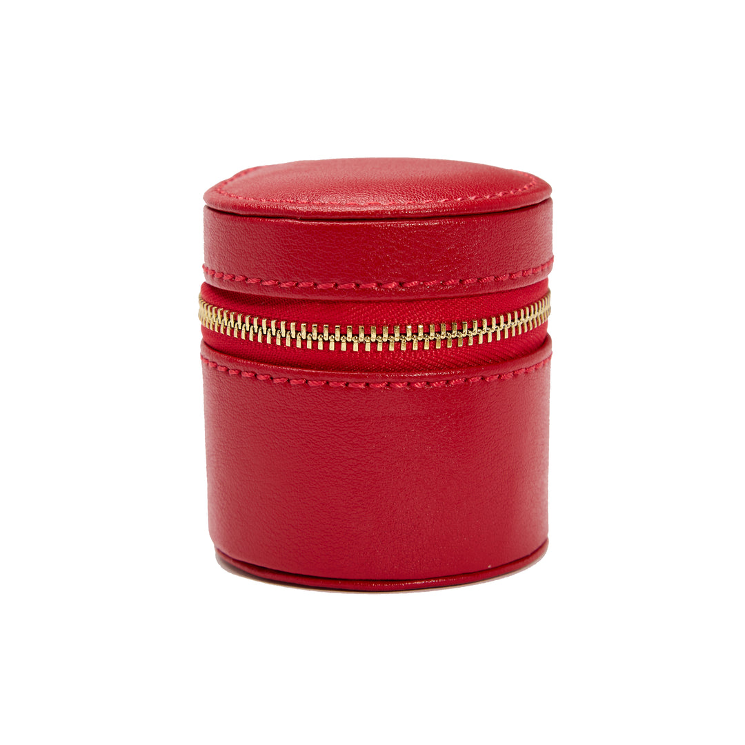 Wolf Palermo Double Watch Roll with Jewellery Pouch Red - image 10