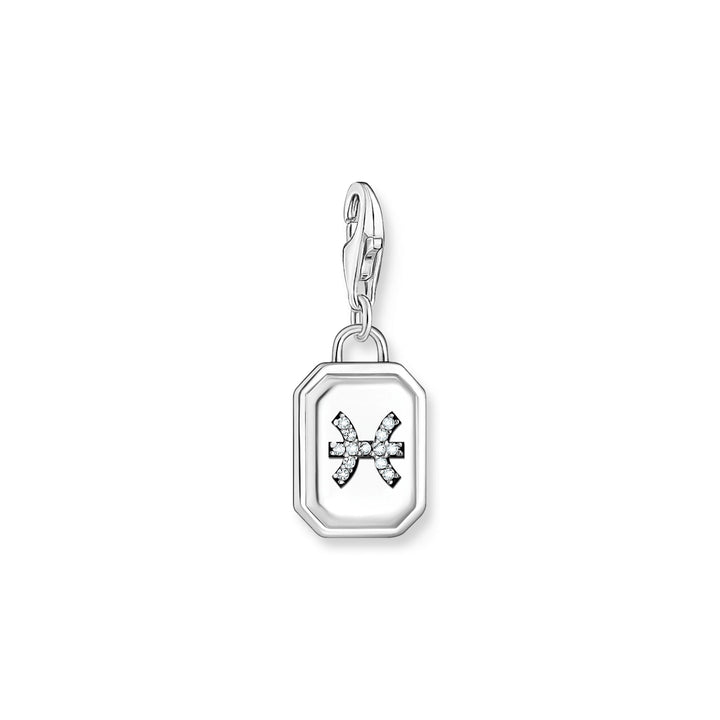 THOMAS SABO Pisces Zodiac Sign Silver Charm Pendant